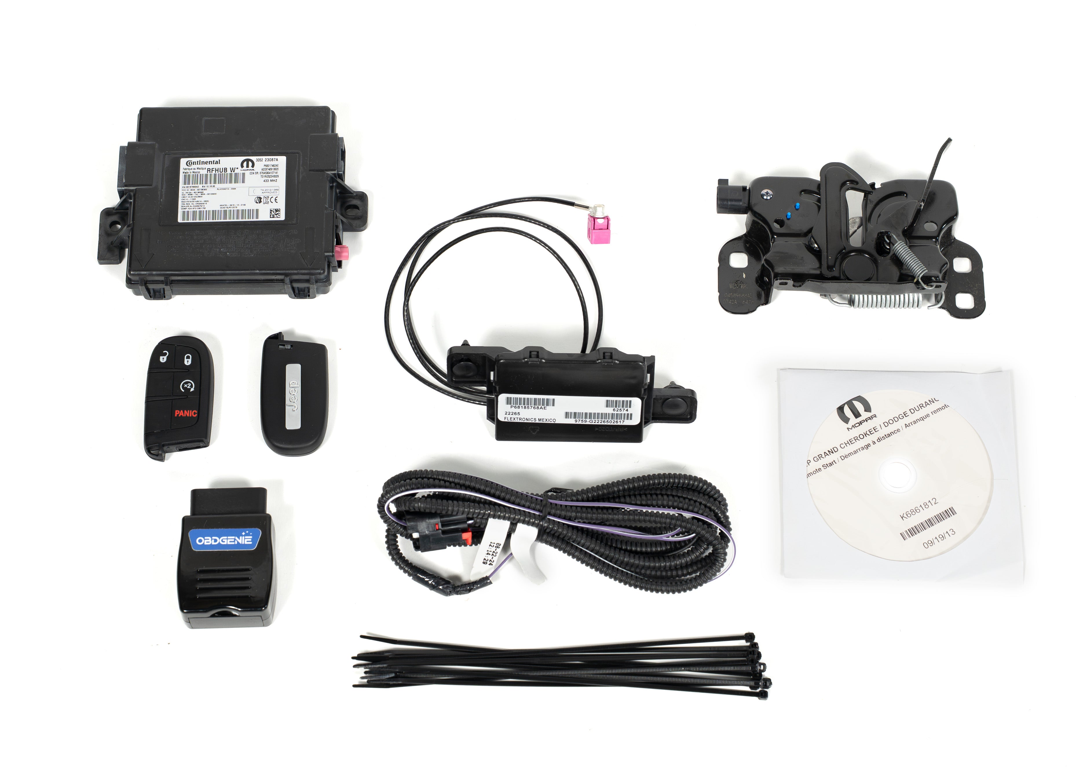2014+ Jeep Grand Cherokee Mopar Remote Start Upgrade