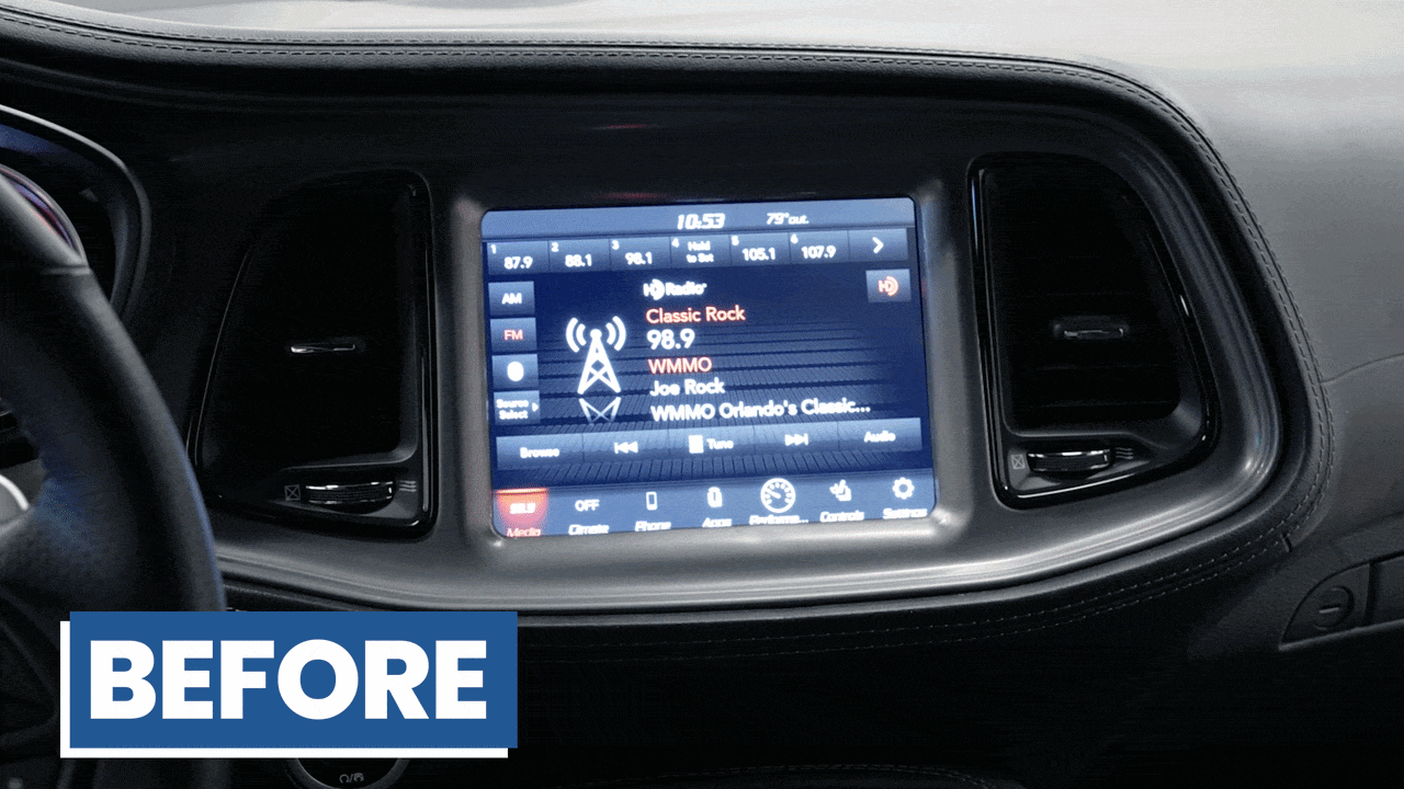 015+Dodge Challenger Charger &amp; Chrysler 300 UBN 10.1 inch UConnct 5 touchscreen