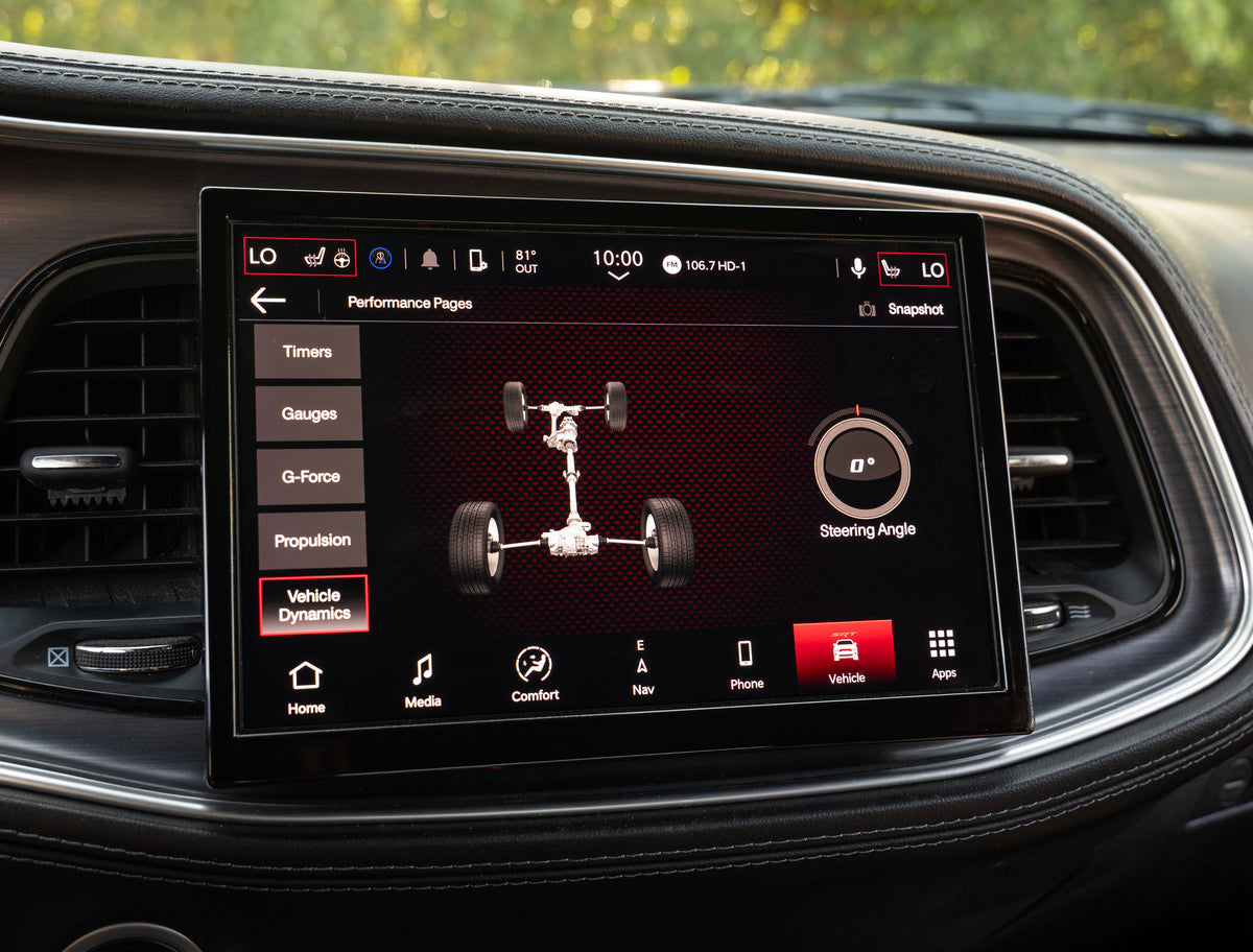 2015-2023 Dodge Challenger Uconnect 5™ UBN NAV 10.1" Display Retrofit with Wireless Apple CarPlay™ I Android Auto™
