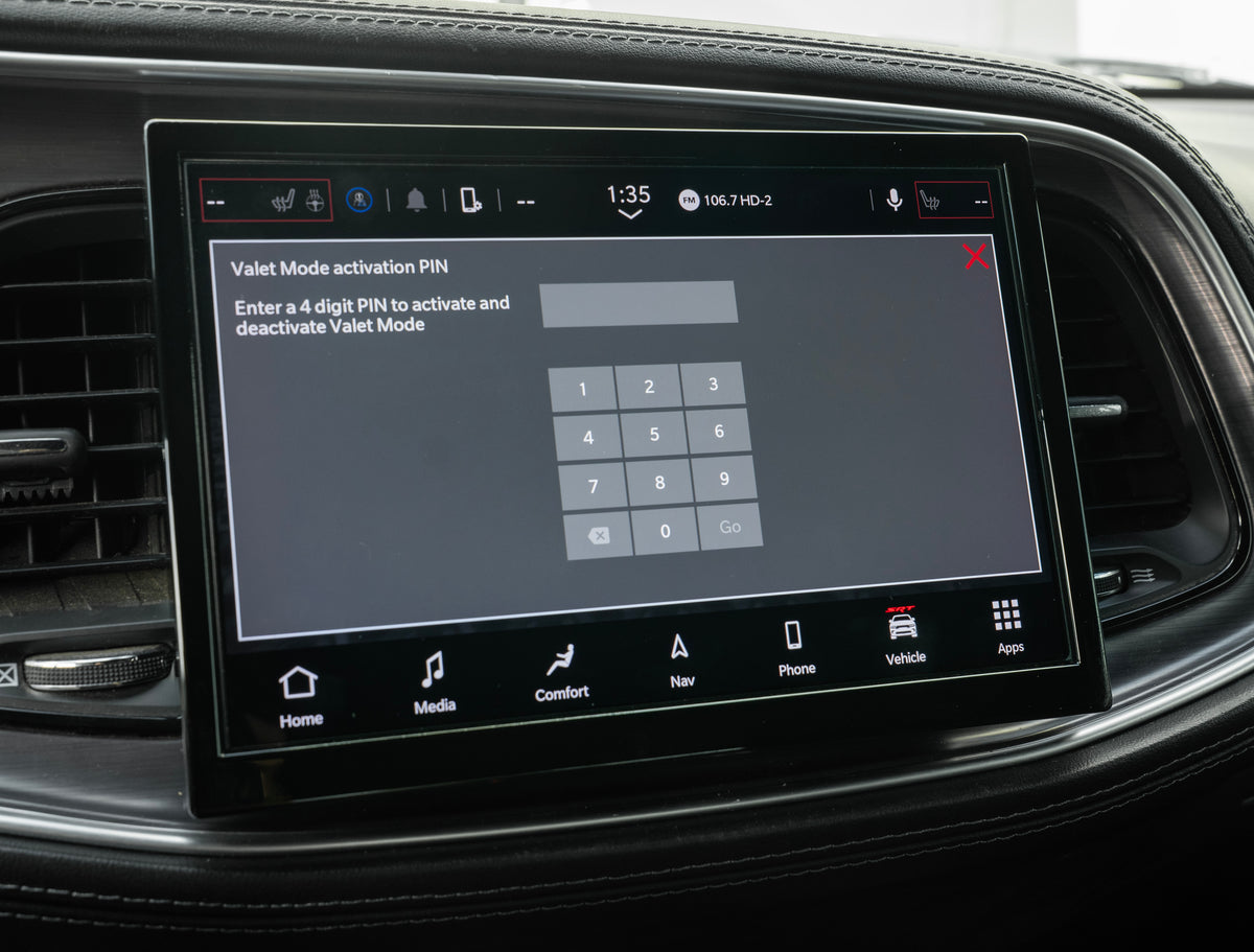 2015-2023 Dodge Challenger Uconnect 5™ UBN NAV 10.1" Display Retrofit with Wireless Apple CarPlay™ I Android Auto™