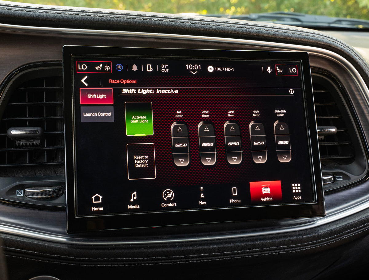 2015-2023 Dodge Challenger Uconnect 5™ UBN NAV 10.1" Display Retrofit with Wireless Apple CarPlay™ I Android Auto™