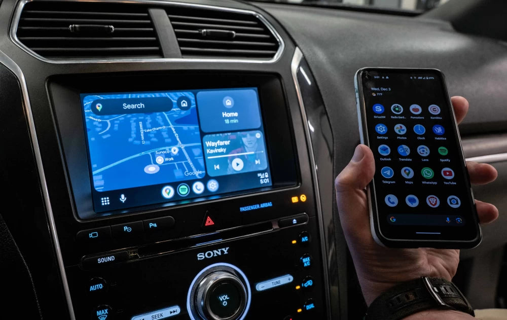 2016-2019 Ford Explorer 8-inch Sync 4 Touchscreen Android Auto