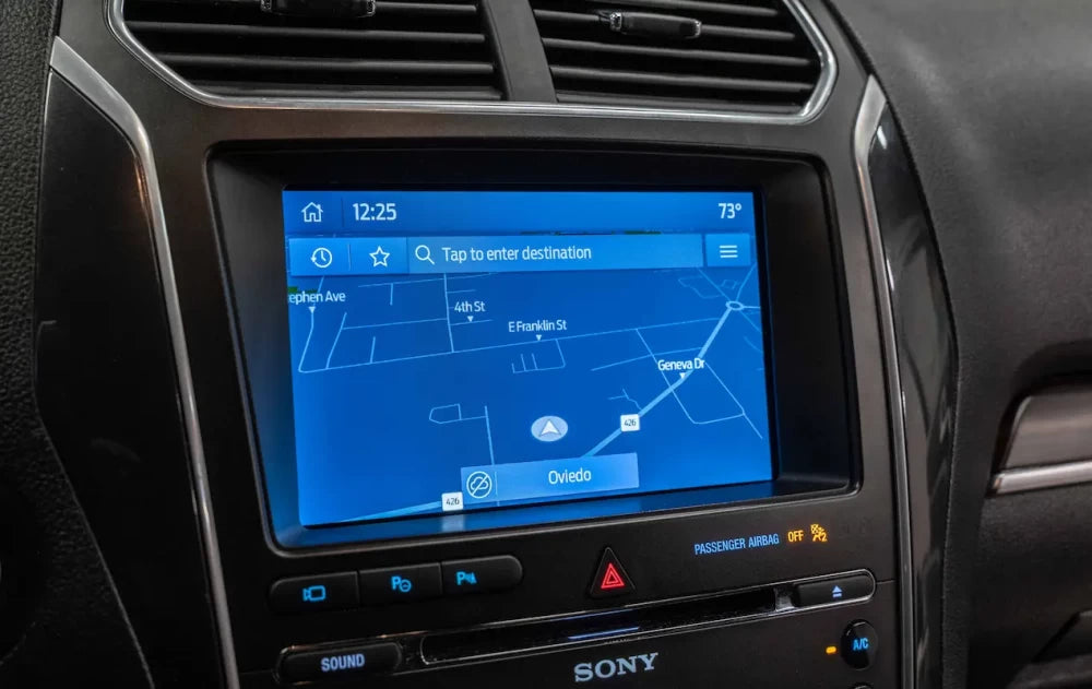 2016-2019 Ford Explorer 8-inch Sync 4 Touchscreen Upgrade