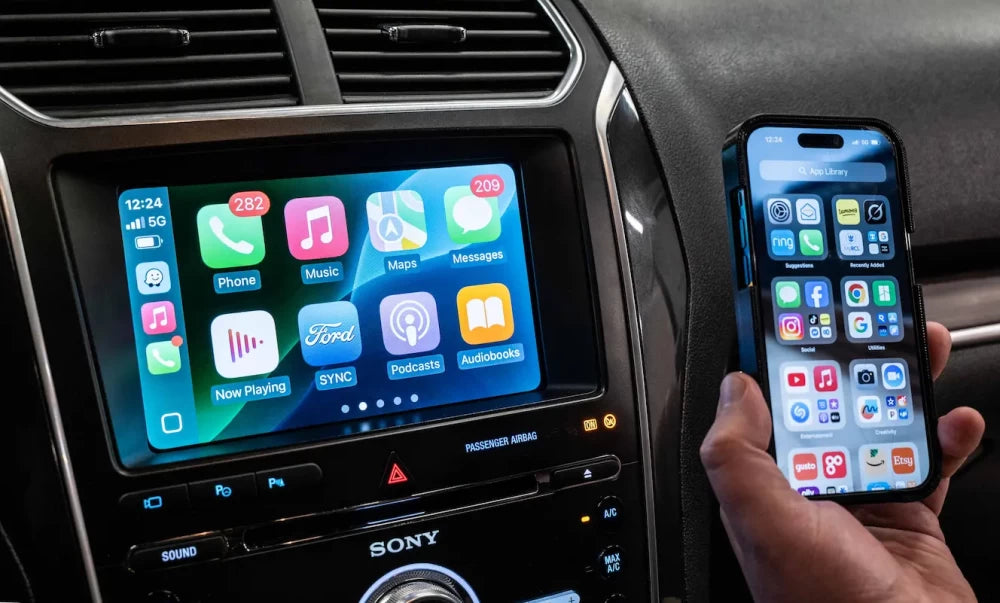 2016-2019 Ford Explorer Sync 4™ NAV 8