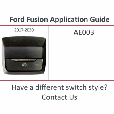 2017-2020 Ford Fusion Auto Engine Start-Stop ESS Disabler