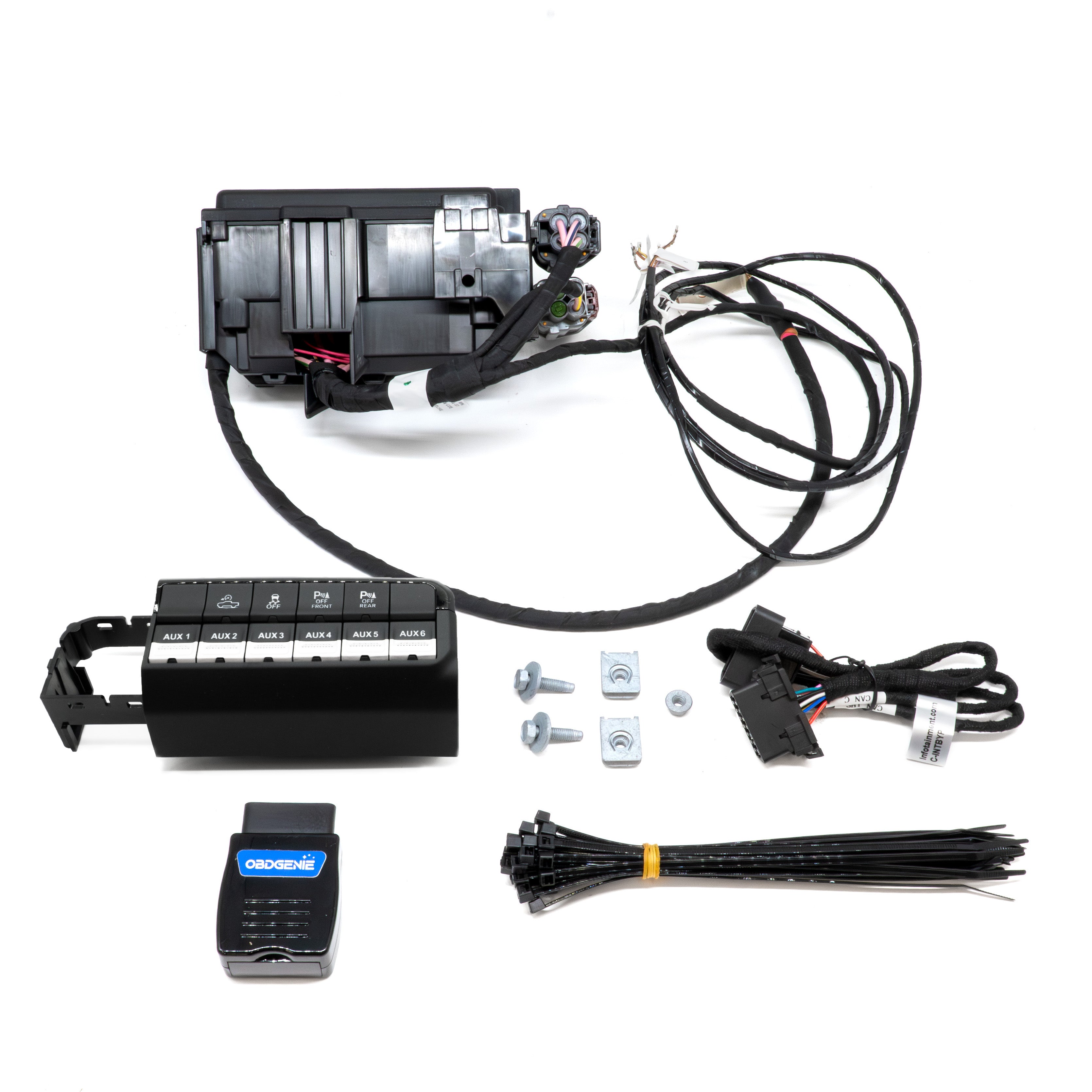 2019-2024 RAM HD OEM Mopar Auxiliary Switch Bank Upgrade