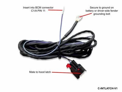 2019-2024 Ram Truck Hood Latch Interface - For Factory Remote Start