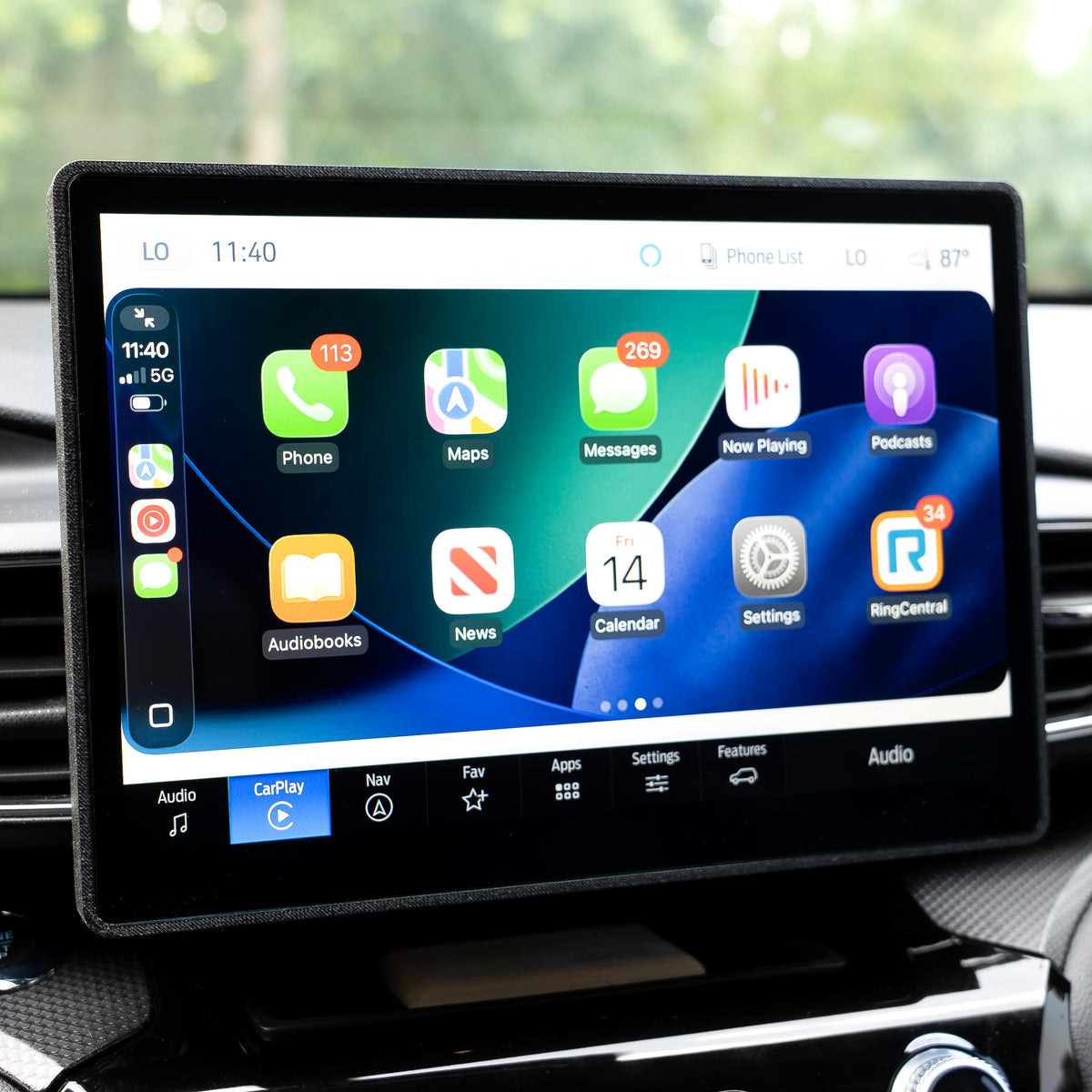 2020-2024 Ford Explorer 8" or 10" Sync 3™ to 12" Sync 4™ NAV Touchscreen Display Retrofit with Wireless Apple CarPlay™ I Android Auto™