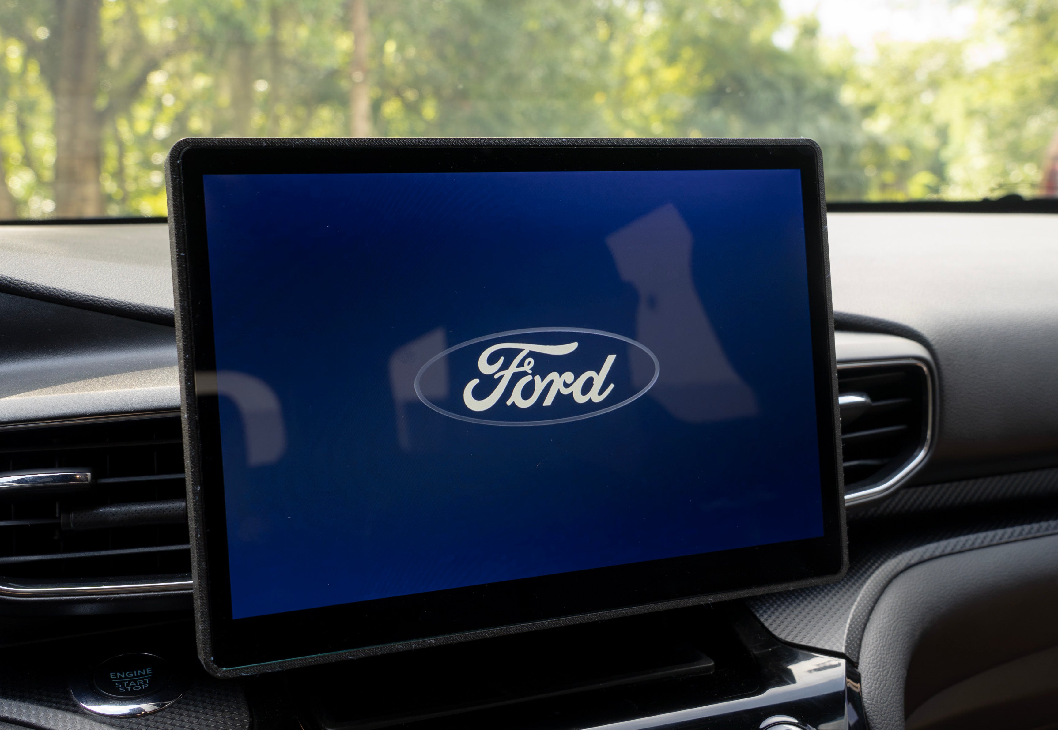 2020-2024 Ford Explorer 12-Inch SYNC 4 Android Auto Ford Logo