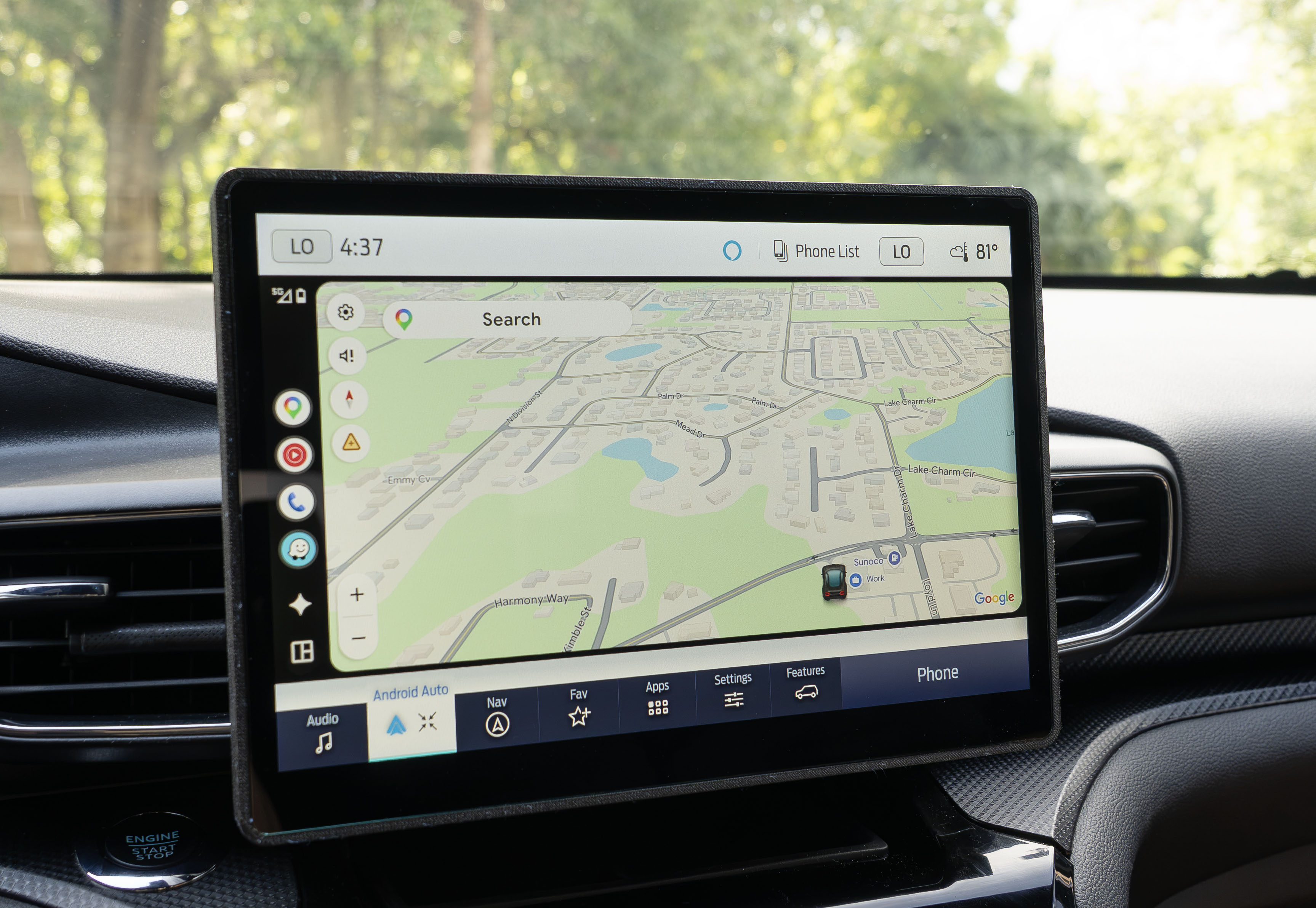 2020+ Ford Explorer 12-Inch SYNC 4 Android Auto NAV