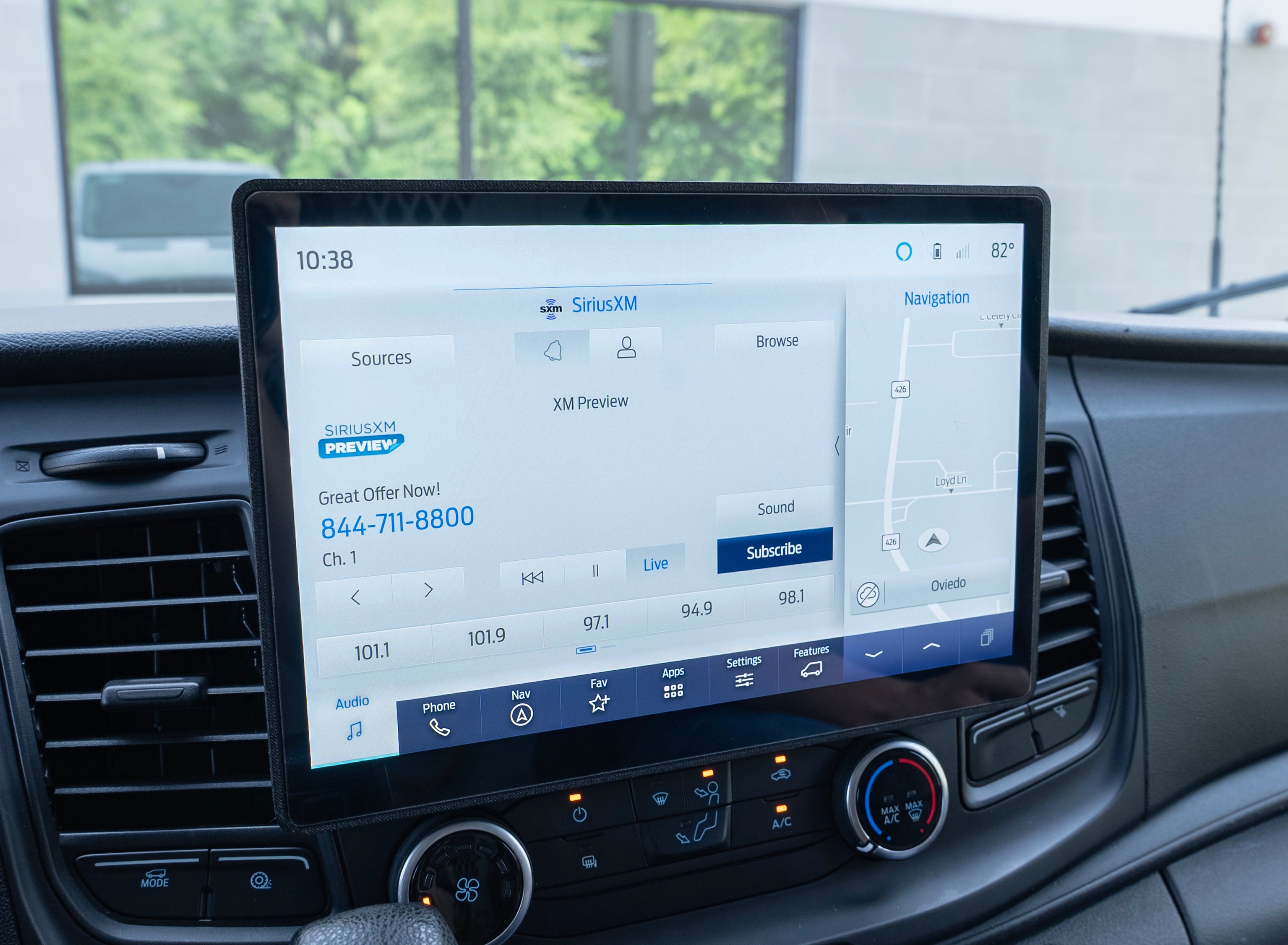 2020+ Transit Ford SYNC 4 12 inch Upgrade Kit Navigation