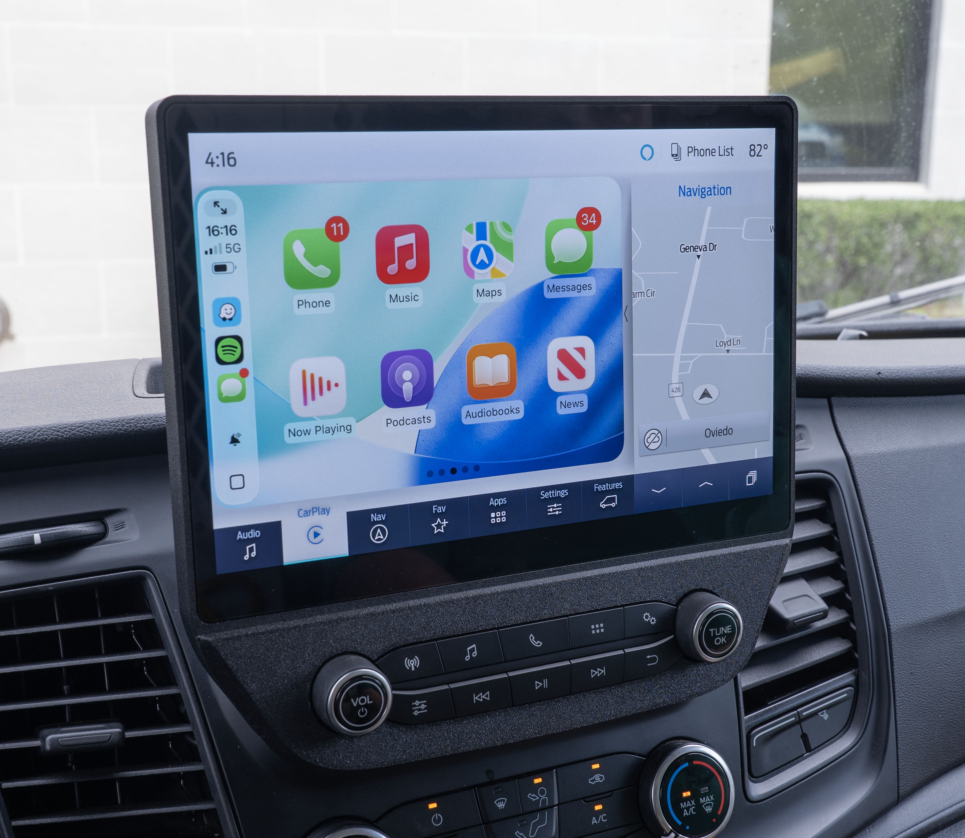 2020+ Transit Ford SYNC 4 12 inch Upgrade Kit Navigation