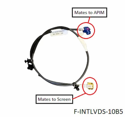 2020-2024 Explorer LVDS Cable for 10-inch Display