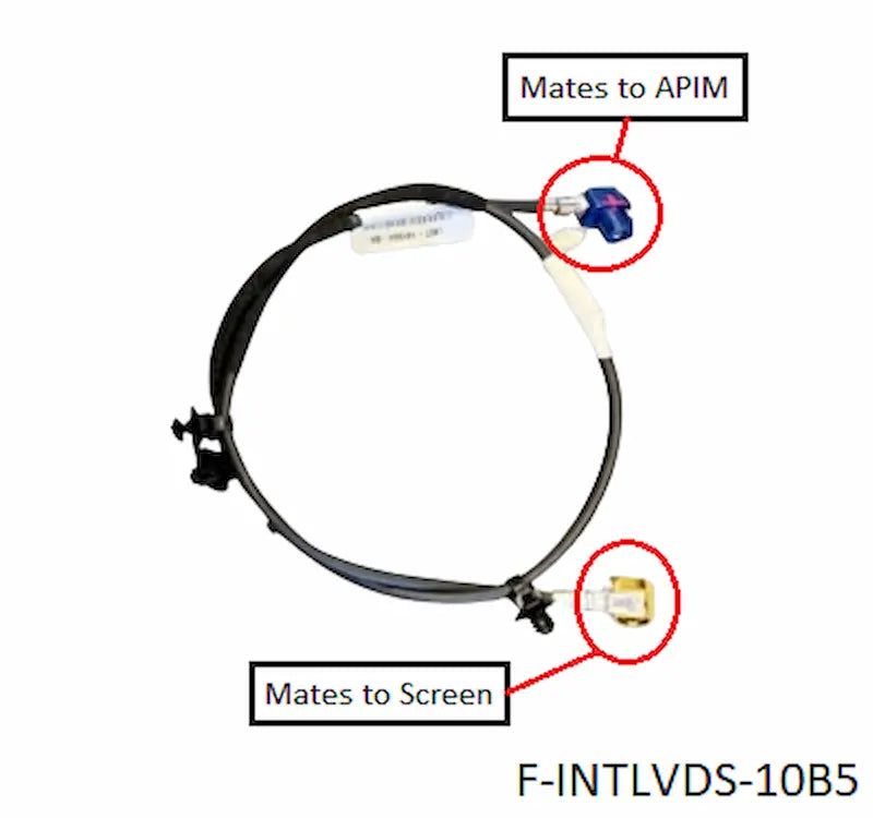 2020+ Explorer LVDS Cable for 10-inch Display
