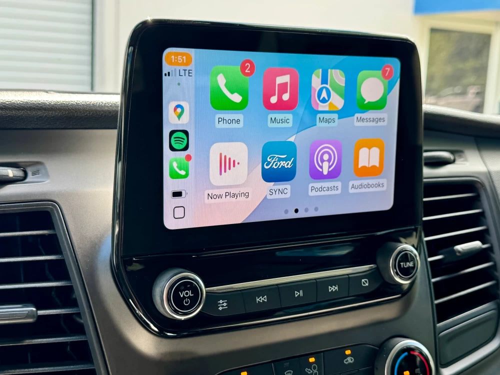 2020+ Sync 3 to Sync 4 Ford Transit Radio Upgrade Touchscreen w Wireless Apple CarPlay &amp; Android Auto