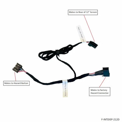 2021+ Ford Bronco 12-inch Display Harness