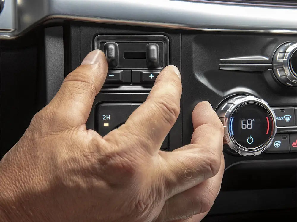 Ford Trailer Brake Controller in use
