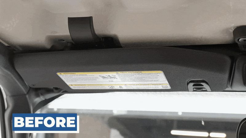 Jeep Homelink Universal Garage Door Opener button