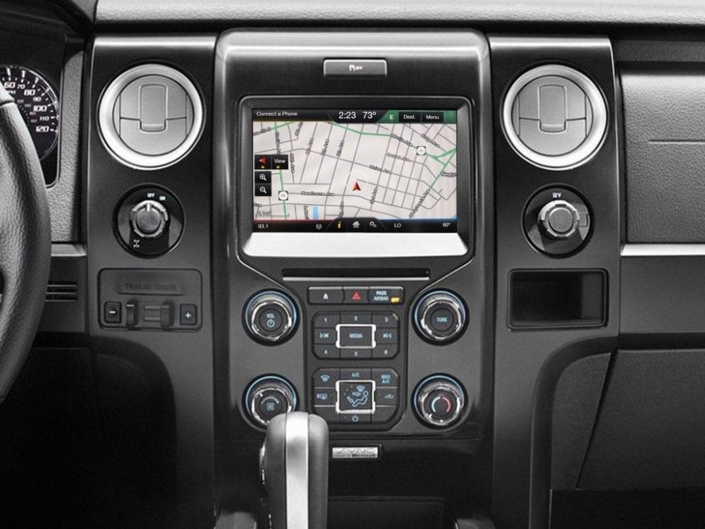 2013-2014 Ford F-150 MyFord Touch Sync 2 GPS Navigation Upgrad