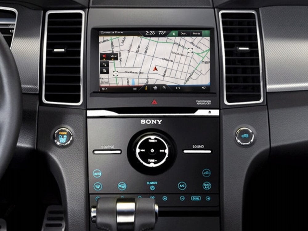 2013-2015 Ford Taurus MyFord Touch Sync 2 GPS Navigation Upgrade