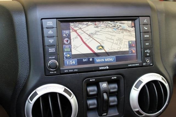 2011-2018 Jeep Wrangler JK Uconnect 2™ RHR 730N MyGIG 6.5" Display with Navteq™ GPS Navigation