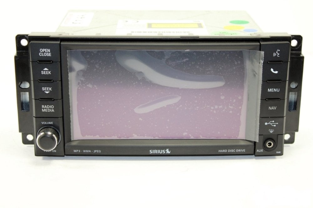 2011-2018 Jeep Wrangler JK Uconnect 2™ RHR 730N MyGIG 6.5" Display with Navteq™ GPS Navigation