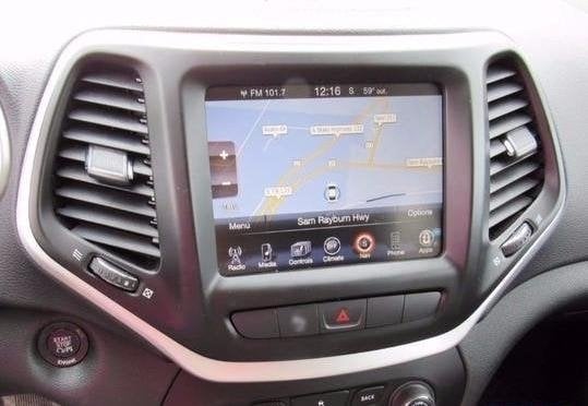 jeep cherokee uconnect 8.4 navigation radio upgrade OEM kit