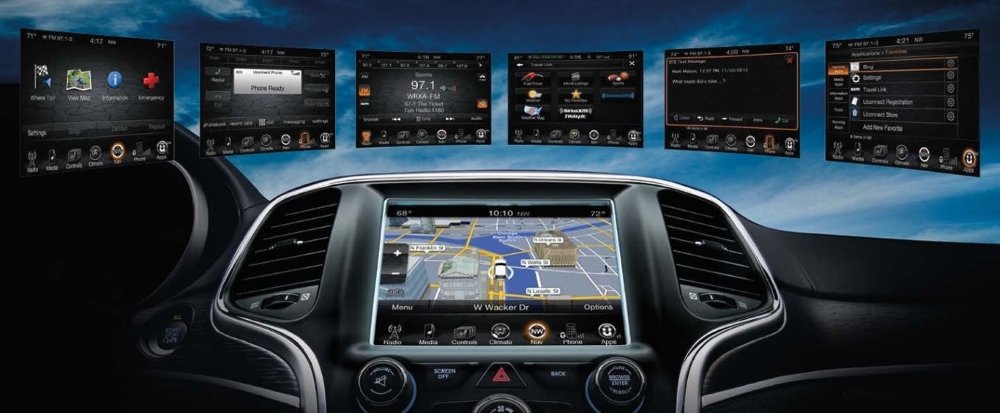 2014-2017 Jeep Grand Cherokee WK Uconnect 3™ RA4 8.4AN 8.4" Display with GPS Navigation