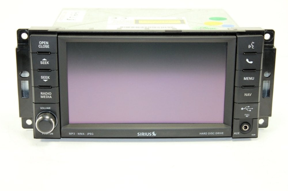 2011-2012 Ram 1500 2500HD 3500HD Uconnect 2™ RHR 730N MyGIG 6.5" Display with HERE™ GPS Navigation