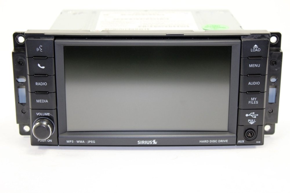 Mopar RHB 430N Garmin Navigation MyGIG Touchscreen Radio - High Sp Blue LED