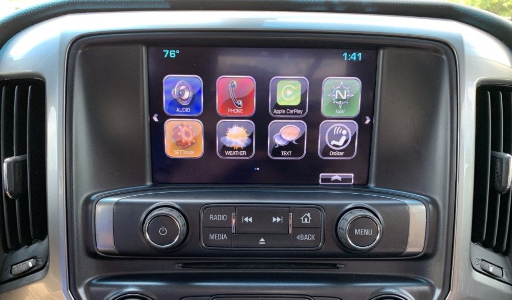 2016-2018 Chevrolet Silverado MyLink® IO6 GPS Navigation Radio Upgrade