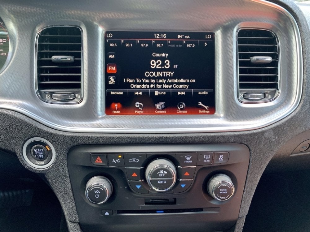2011-2014 Dodge Charger Uconnect 3™ RB5 8.4N 8.4" Display with Garmin™ GPS Navigation