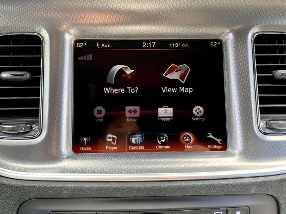 2011-2014 Dodge Charger Uconnect 3™ RB5 8.4N 8.4" Display with Garmin™ GPS Navigation