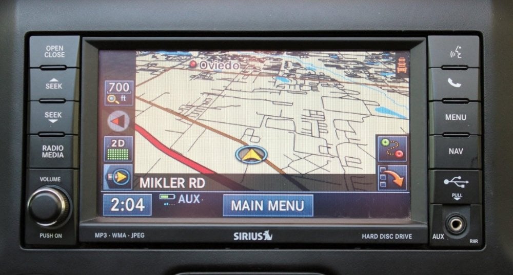 Mopar RHR 730N Navigation MyGIG Touchscreen Radio - Low Sp