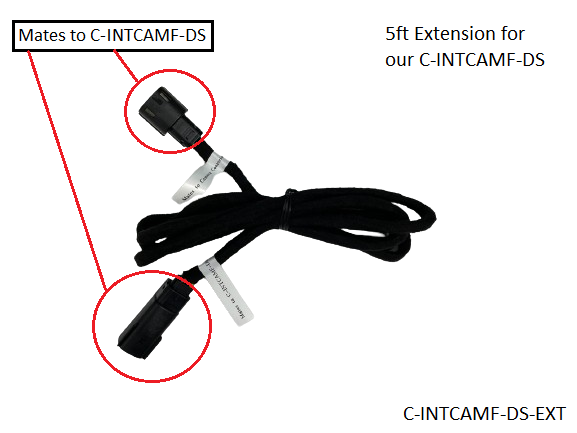 2013-2018 Ram Truck Factory Camera Upgrade Loom - Extension 5FT