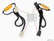 2019-2022 Chevrolet Silverado GMC Sierra Adapter Harness for Halogen to LED Tail Lights