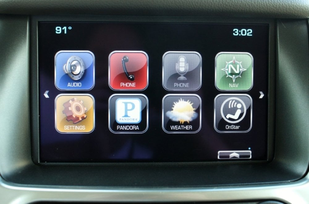 2015 Chevrolet Suburban MyLink® IO6 GPS Navigation Radio Upgrade