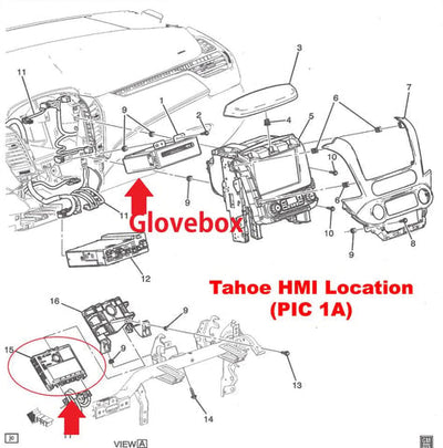 2016-2020 Chevrolet Tahoe MyLink® IO6 GPS Navigation Radio Upgrade