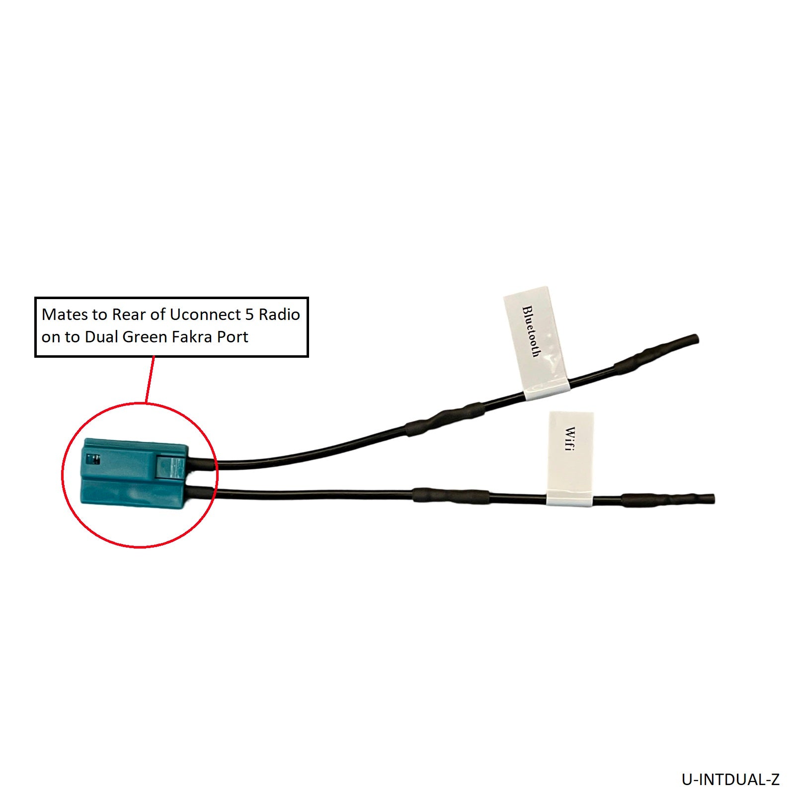 Universal FAKRA Dual Antenna Converter Cable