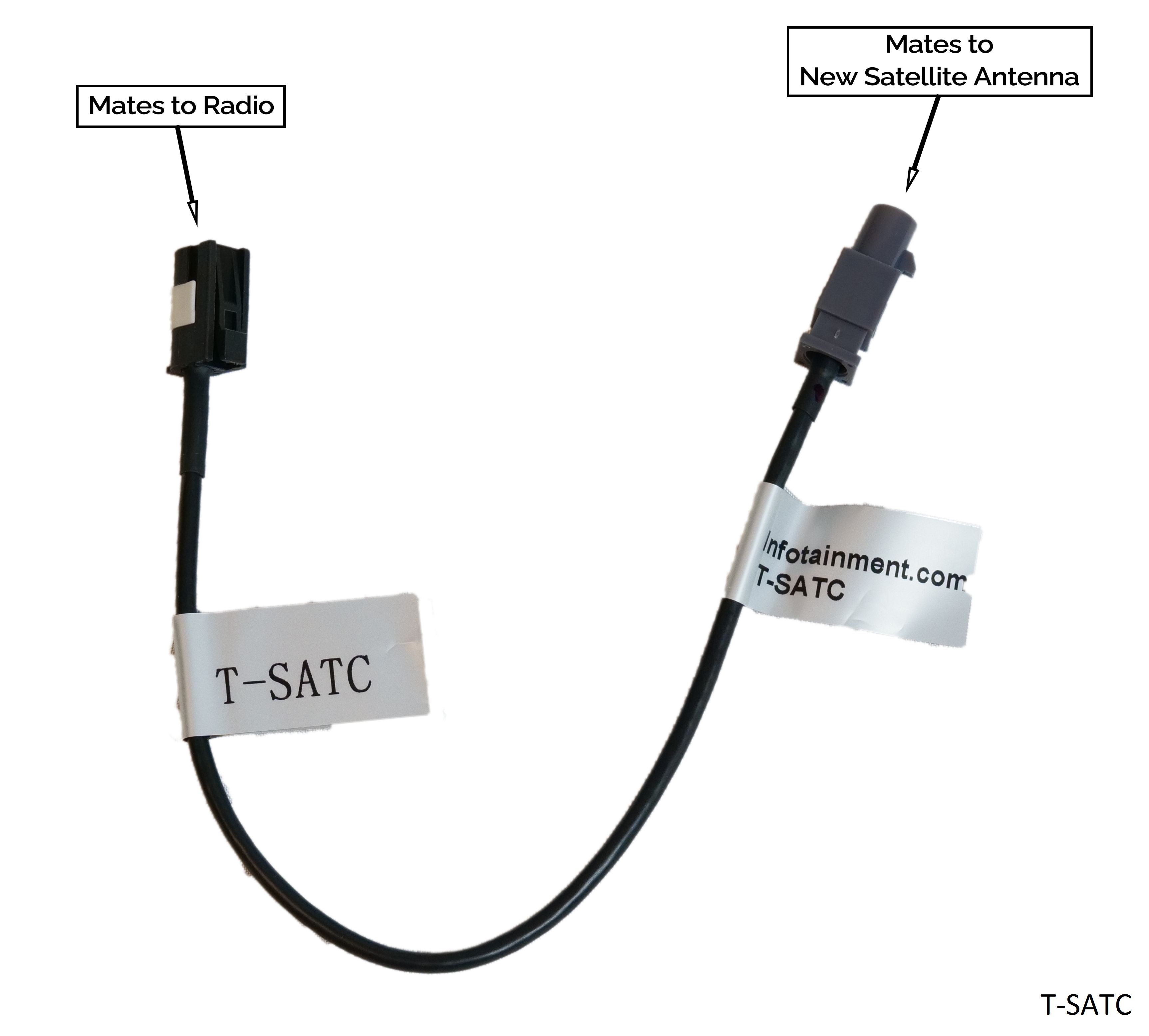 Toyota Satellite Radio Antenna Converter Cable