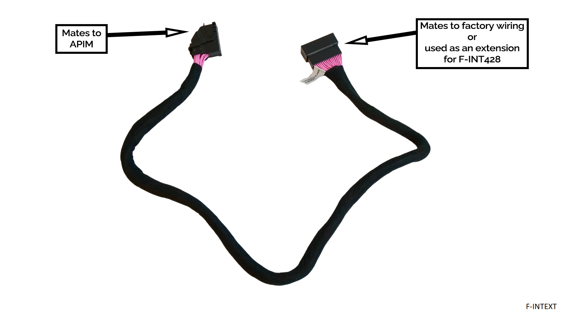 Ford APIM Extension Harness for 4-inch to 8-inch Sync Upgrades