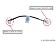 FCA LVDS Display Cable for RA4 UBQ UBL Harman Brand Infotainment - Right Angle Extension