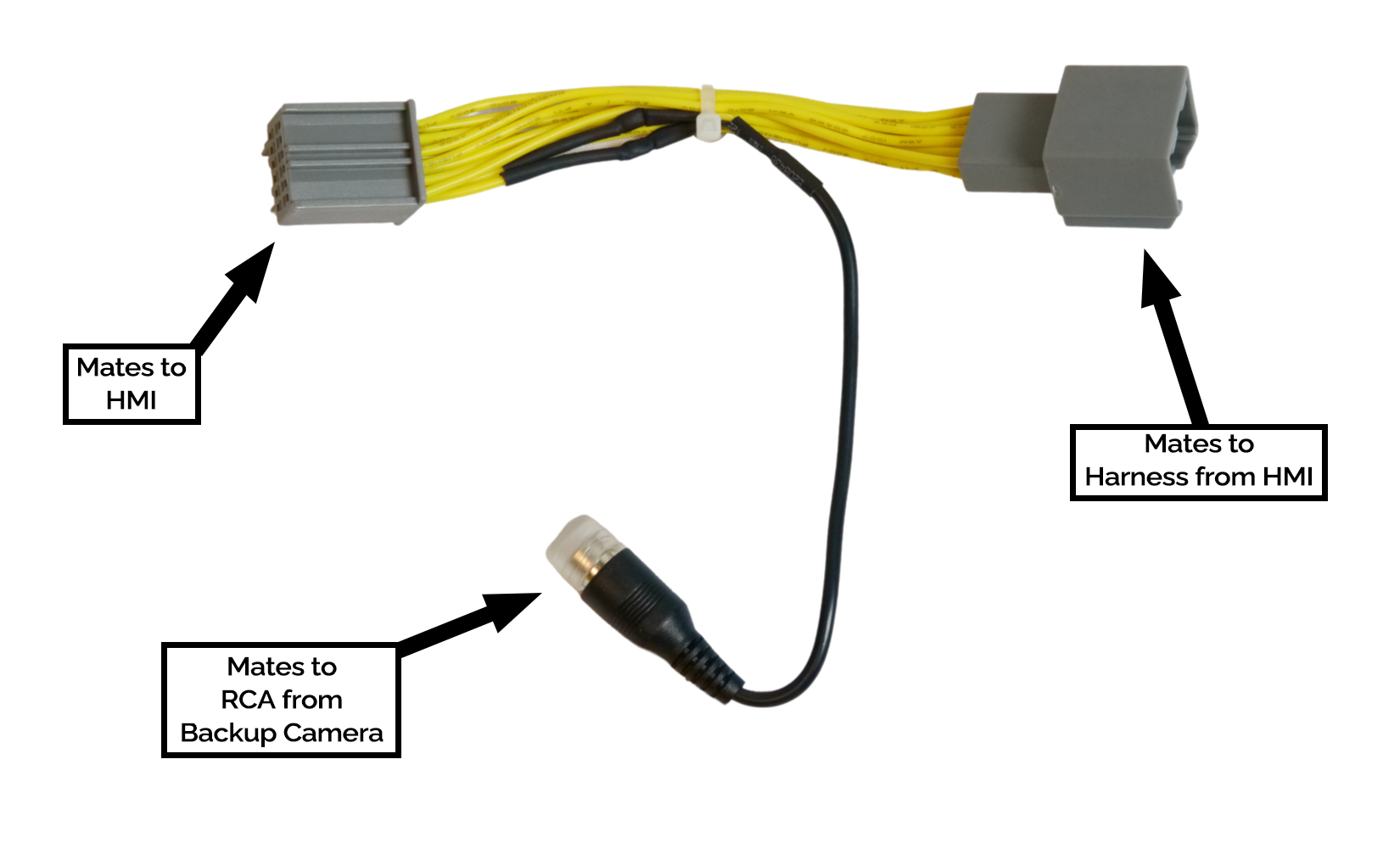 GM Backup Rear View Camera HMI Interface
