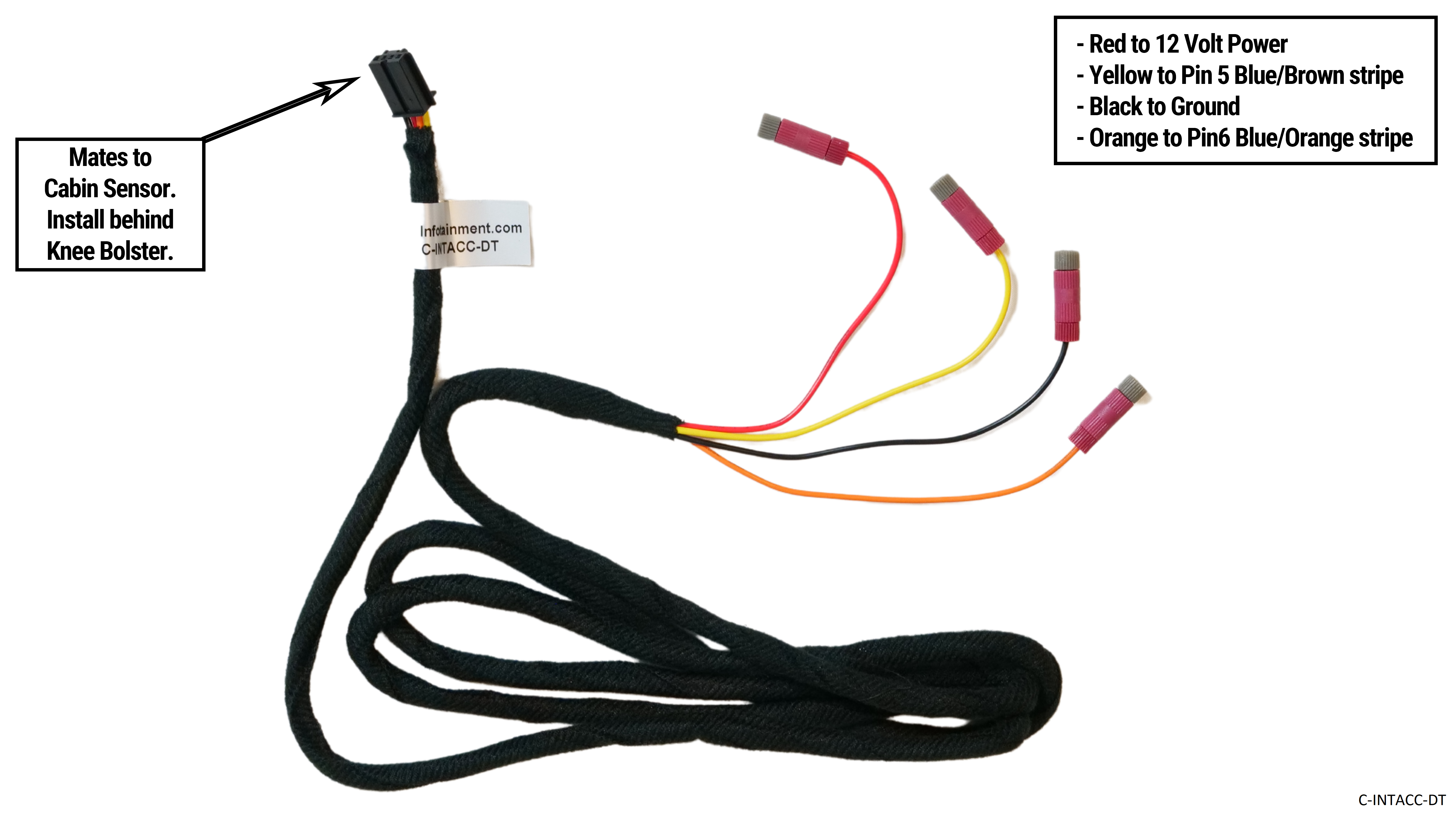 2019+ New Body Ram Truck Interior Cabin Sensor Harness