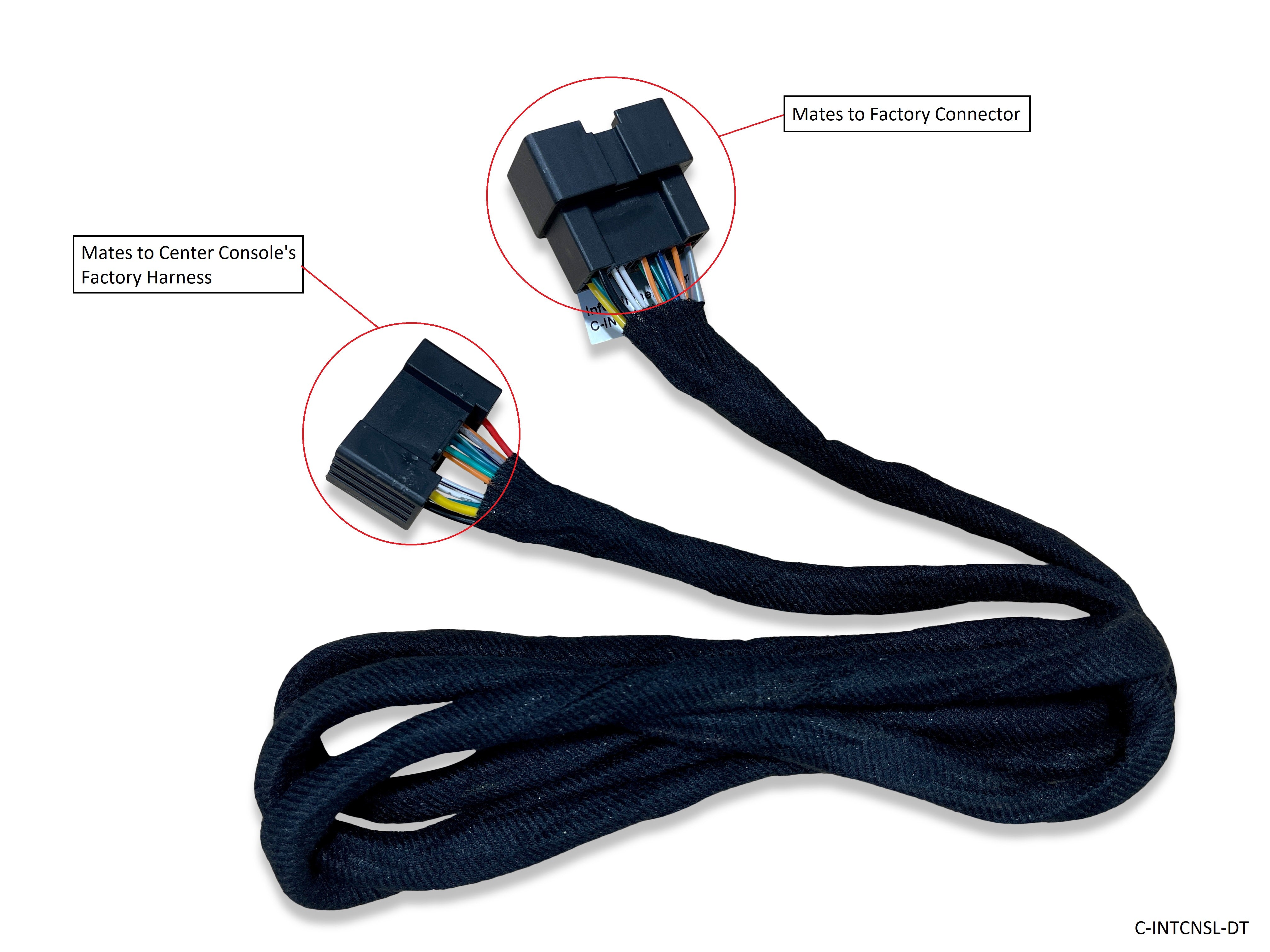 2019-2024 Ram Truck Floor Mounted Center Console Upgrade Harness