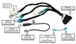 FCA UConnect 3 or 4 to a UConnect 5 Adapter Harness