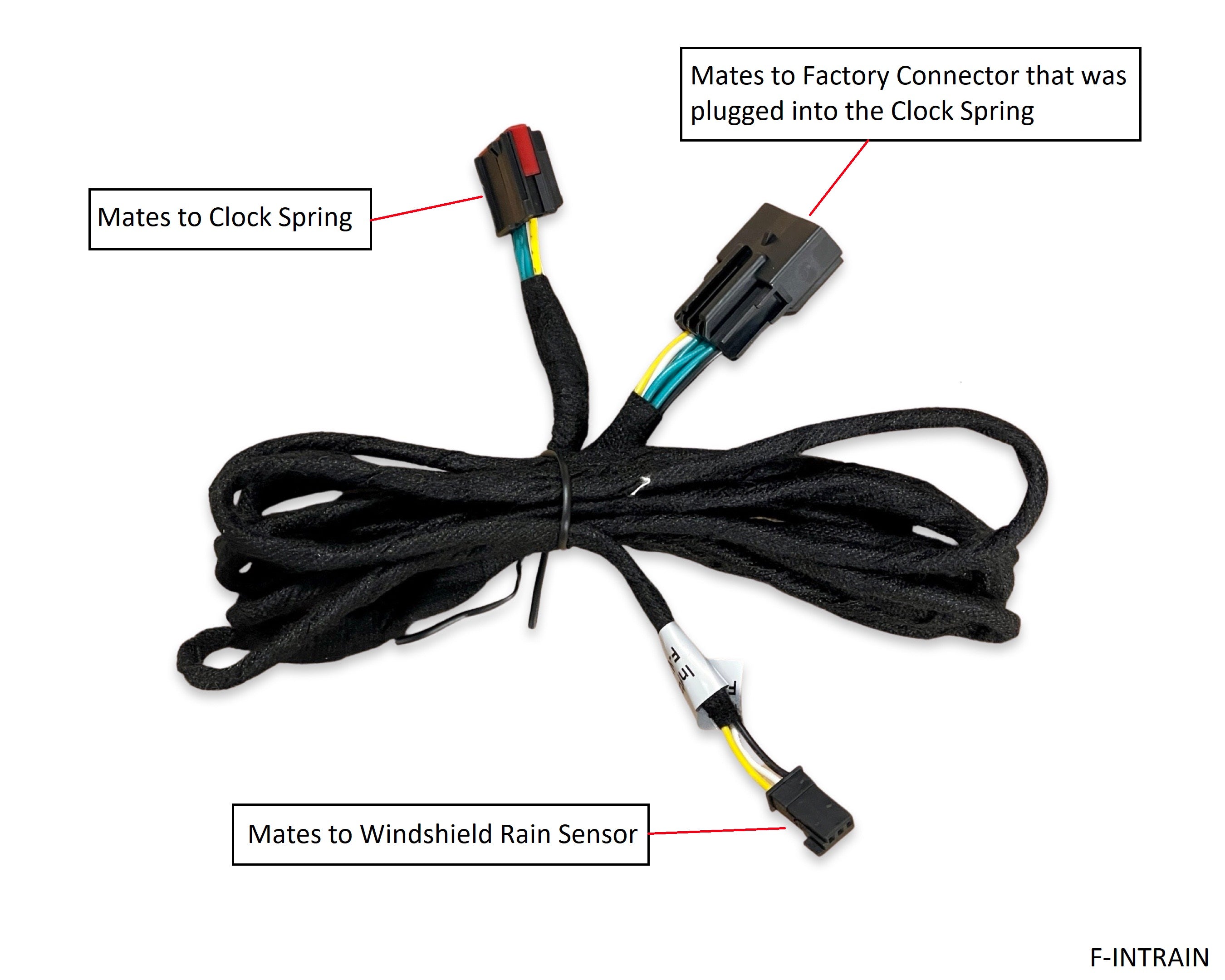2021+ F150 Rain Sense Wiper Upgrade Harness