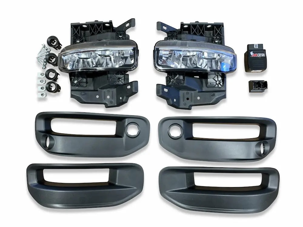 2019-2024 Ram 1500 Truck OEM Factory Halogen to LED Fog Light Upgrade Kit