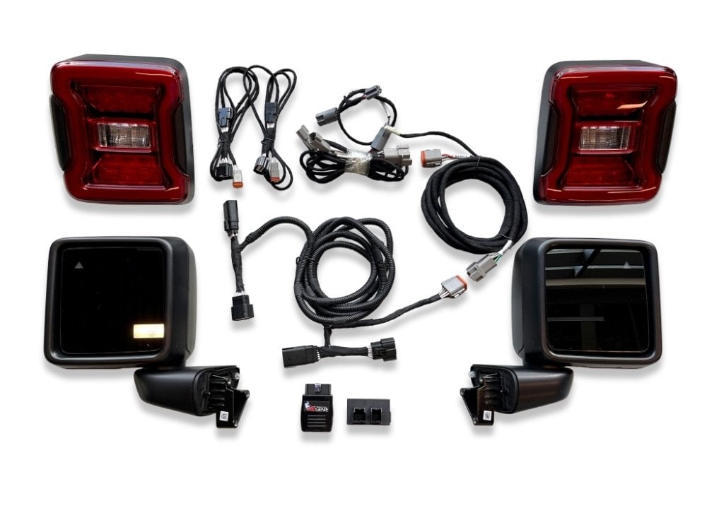 2020-2026 Jeep Gladiator JT Factory OEM Blind Spot Monitoring BLIS Kit