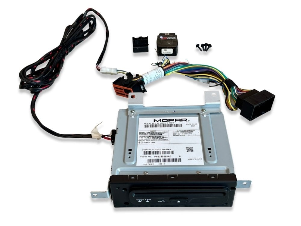 2019-2021 Ram 1500 and Heavy Duty Factory OEM CD Player Upgrade